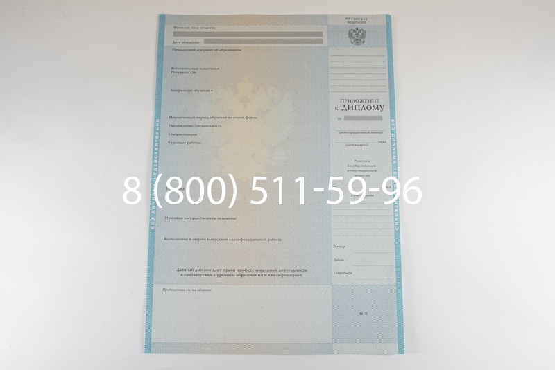Диплом бакалавра 2010-2011 годов в Краснодаре