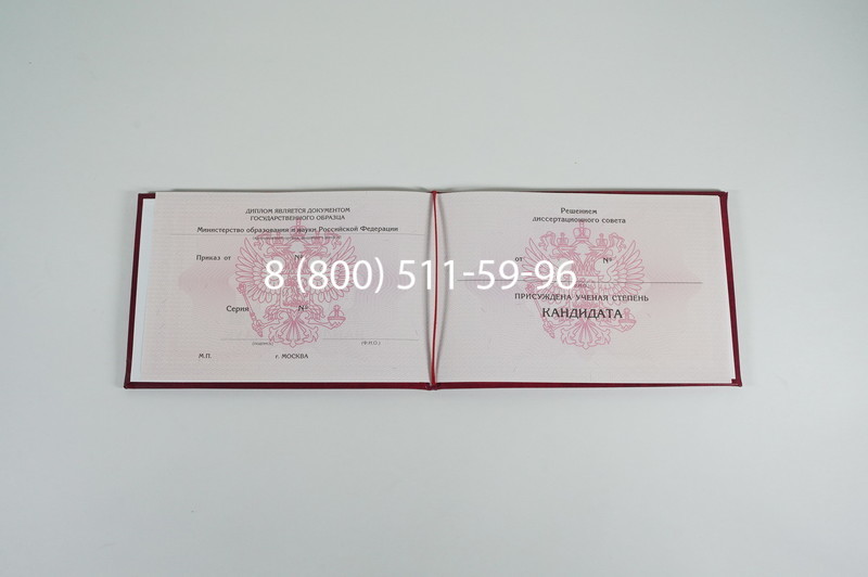Заказать Диплом кандидата наук 2010 в Краснодаре