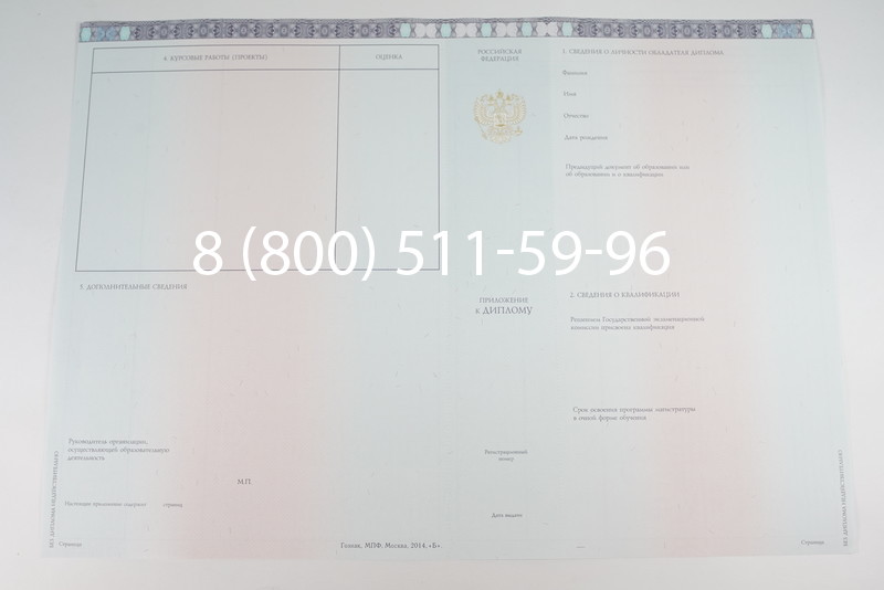 Диплом магистра 2014-2026 года в Краснодаре