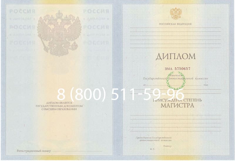 Купить Диплом магистра 2010-2011 годов в Краснодаре