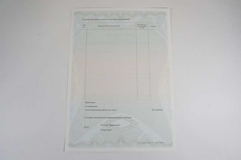 Диплом о дополнительном образовании в Краснодаре