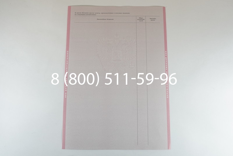 Диплом о среднем образовании 2003-2006 годов в Краснодаре