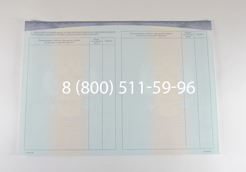 Диплом о среднем образовании (Спецбланк) 2014-2026 года в Краснодаре