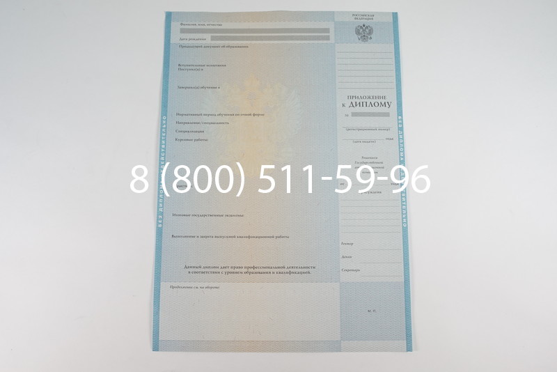 Диплом о высшем образовании 2010-2011 годов в Краснодаре