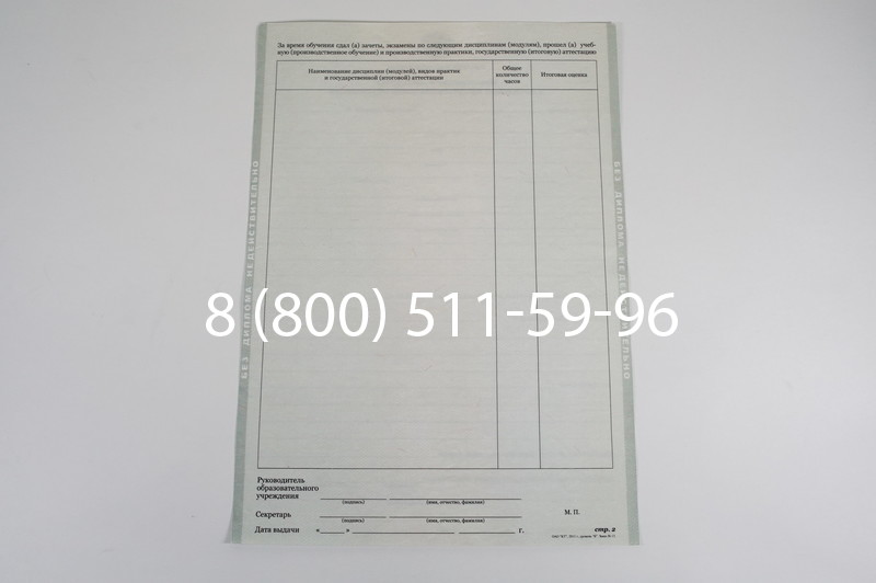 Диплом ПТУ 2014-2026 года в Краснодаре