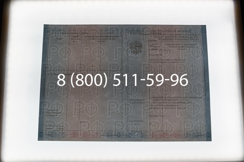 Заказать Диплом техникума 2014-2026 года в Краснодаре
